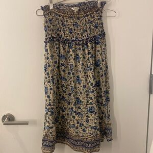 Sea New York Silk Doe Print Skirt Size 0